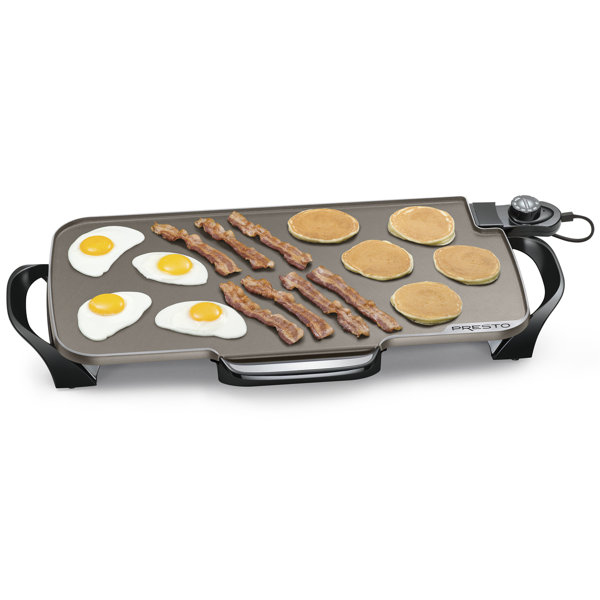 Presto 22" Ceramic Electric Griddle w/removable handles 07062